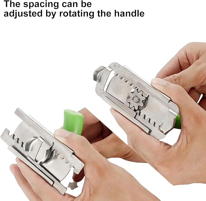 Jar Opener, Bottle Openers for Seniors, Jar Opener for Seniors with Arthritis, Adjustable Jar Openers Spacing, Comfortable Curved Handle, Jar Lid Opener, Lid Opener(Green)