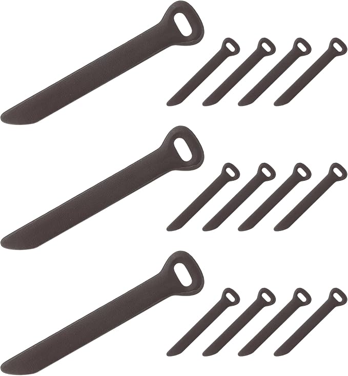 PATIKIL 15Pcs Leather Zipper Pull, 2.6" Replacement Zipper Puller Extender Backpack Luggage Sliders for Handbags Suitcases Bags Wallets Jackets Coats Pull Tabs, Coffee