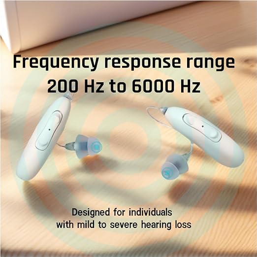 Rechargeable Invisible OTC Hearing Aids for Seniors & Adults - Hearing Aids with Bluetooth for Tinnitus Relief for Ringing Ears, Advanced Sound Algorithm & New Howling Control for All Environments (Quiet Indoor to Noisy Outdoor)