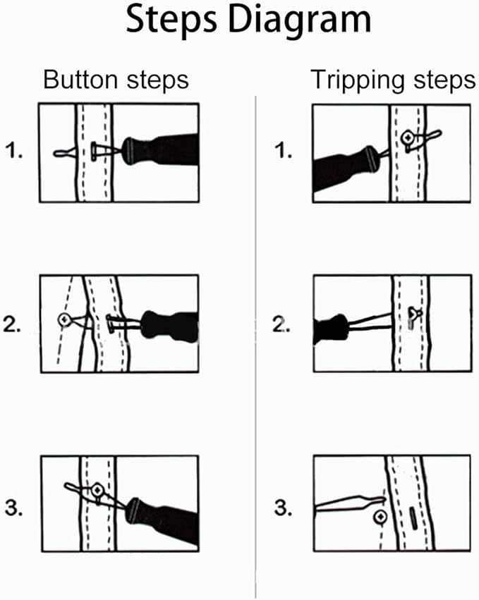 Button Hook with Zipper Pull Helper,Clothes Zipper Helper,Button Puller Aid, Aid Zipper Pull Auxiliary Tool for Arthritis & Joint Pain Patients