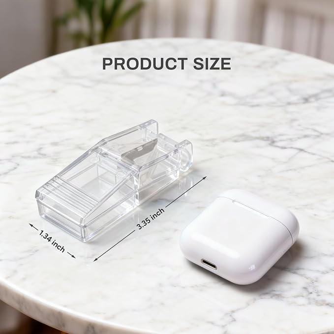 Ultrassist Pill Cutter and Splitter for Cutting Small or Large Pills, Accurate Medicine Splitter with Stainless Steel Blade, Transparent Vitamins Slicer Assorted Colors