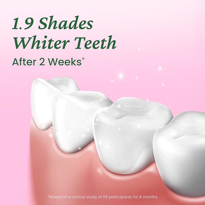 EUTHYMOL Whitening Toothpaste (3.7fl oz*3, Pack of 3) - Stain Removal in 2 Weeks, Long-Lasting Freshness for Sensitive Gum & Teeth. Bad Breath, Cavity Prevention. Recyclable Aluminum Tube