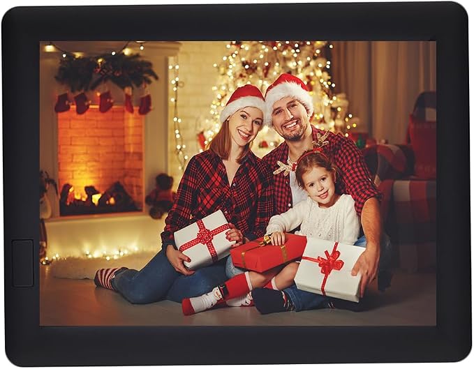 Recordable Picture Frame 5x7-20s Voice Recording Photo Frame, Tabletop or Wall Mount, Personalized Gift for Family, Birthday and Christmas