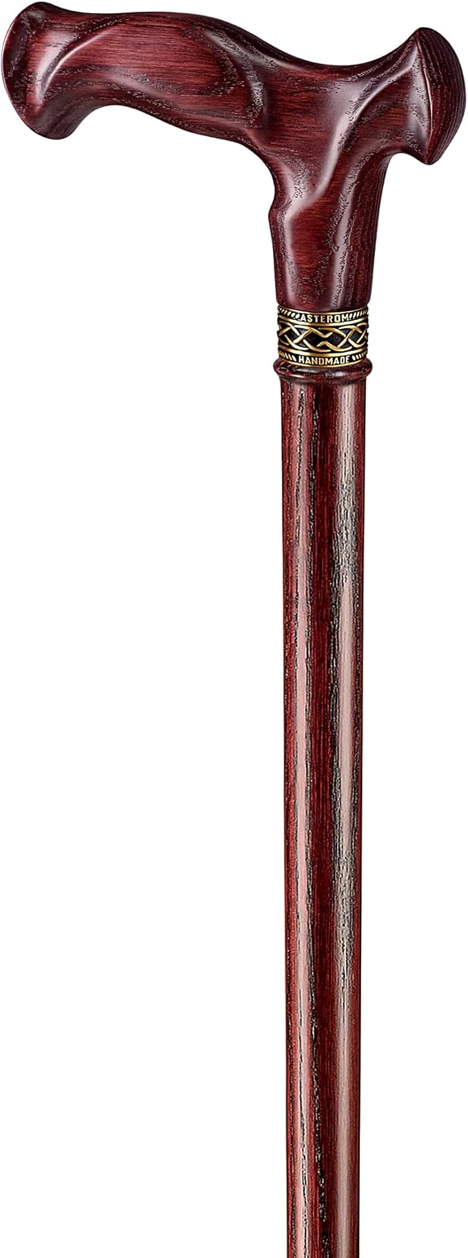 Asterom Walking Cane for Men & Women - Handmade, Ergonomic, Wooden Canes - Cool Walking Sticks for Seniors