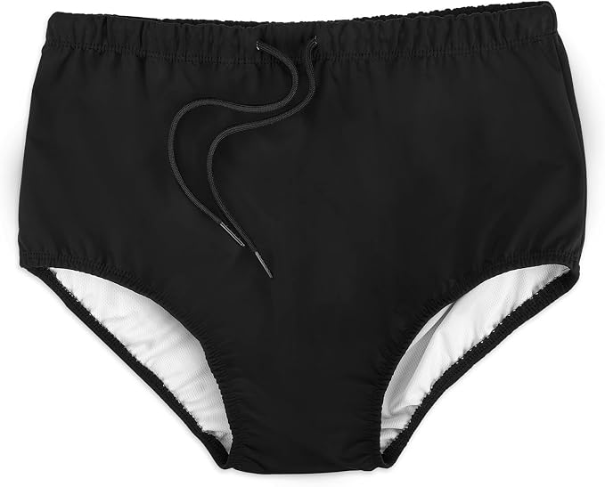 AQX Reusable Adult Swim Diapers Special Needs, Incontinence Swimwear L | Waterproof Adult Swimming Diapers Cover Leakproof, Washable Swimmers Plastic Pants for Incontinence Protection, Pool or Beach
