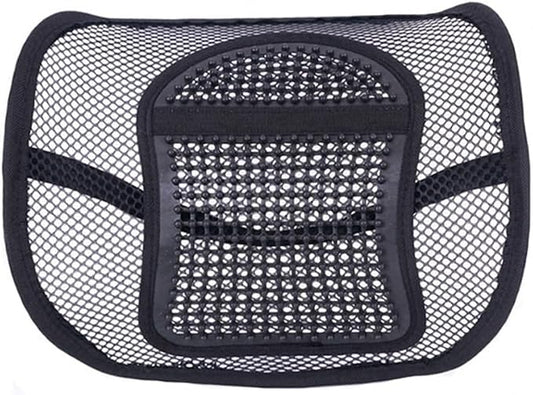 Lumbar Support with Breathable Mesh, Mesh Back Lumbar Support Office Chair Lumbar Support Pillow Posture Cushion and Lower Back Support Pain Relief