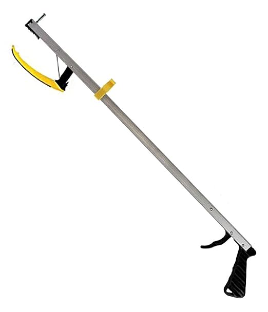 RMS 5-Piece Hip Kit with 26” Reacher, Sock Aid, Dressing Stick, Bath Sponge & Shoe Horn Long-Term Orthopedic Daily Living Aids for Chronic Hip, Knee & Mobility Limitations