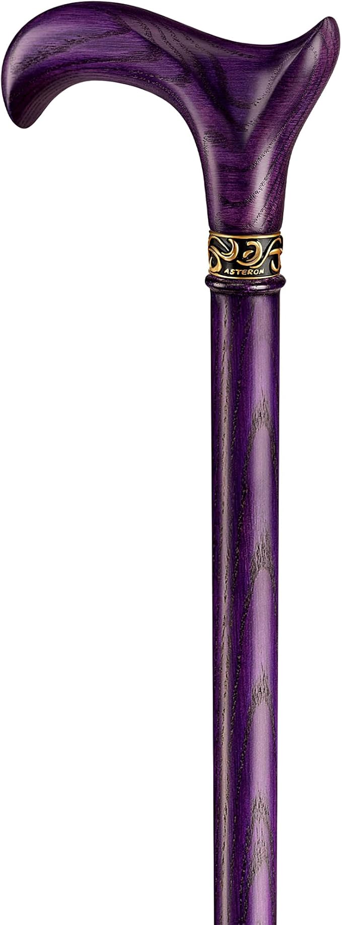 Asterom Walking Cane - Handmade, Ergonomic, Wooden - Canes for Men & Women - Walking Sticks for Seniors, Unique, Wood