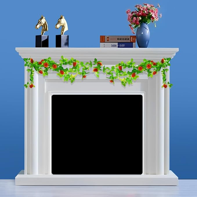 Magnetic Fireplace Cover, Fireplace Draft Stopper with 12 Pieces Strong Magnets, Fireplace Blanket for Heat Loss, Air Blocker for Winter and Summer, 33"x29", Black