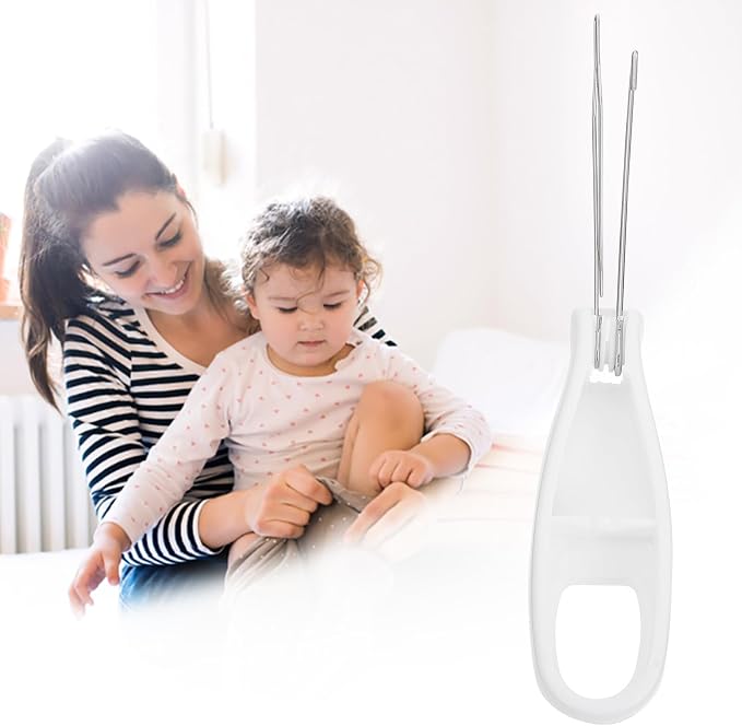 Button Hook Helper Tool One-Hand Dressing Aid for Elderly Non-Slip Handle Button Assist Device for Small to Large Buttons Easy Grip Hook Tool for Shirts Dresses Collars