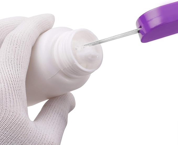 Medarchitect Right Hand Pill Counting Tray with Spatula (Purple)