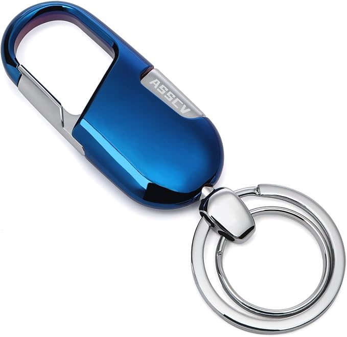 Car Keys Keychain, Heavy Duty Keychains,Car Key Fob Accessory For Men and Women,With Elegant Metal Box