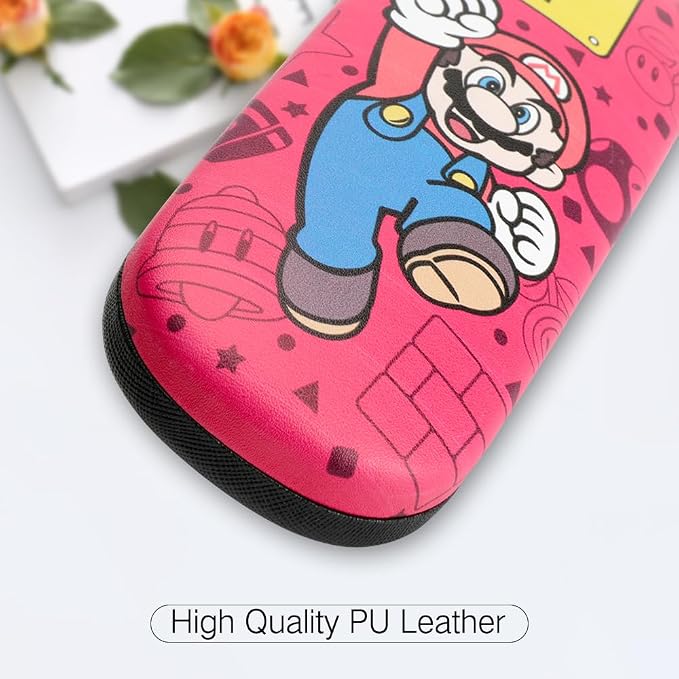 PERFECTSIGHT Hard Shell Eyeglasses Case, Kawaii Protective Glasses Case for Kids, Cute Eyeglass Case for Women Men Girls