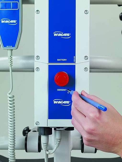 Invacare RPL450-1 Reliant Electric Patient Lift with Manual Low Base, 450 lb. Weight Capacity