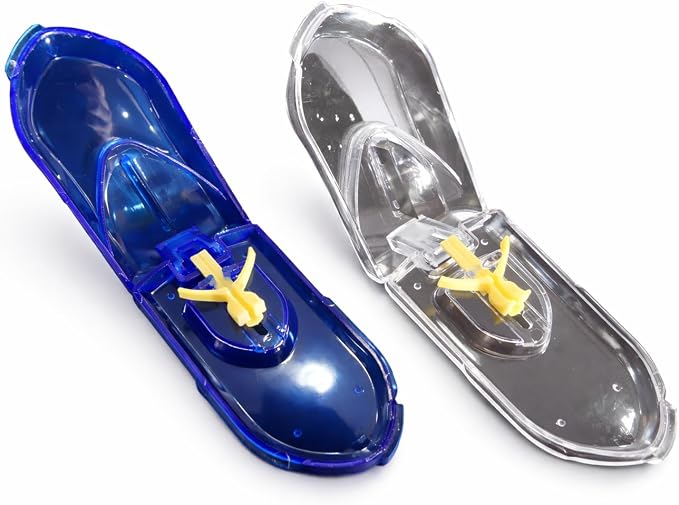 Pill Cutter, Precisely Hold and Cut Pills, Adjustable Hold for Different Pill Sizes, Includes 2 Pill Cutters, by Tech Team