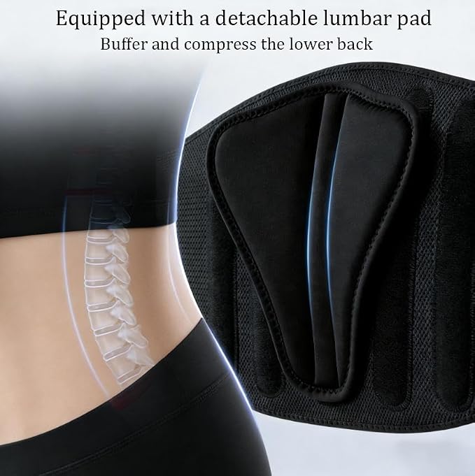 lower back support, breathable and adjustable, can relieve lower back pain caused by prolonged sitting or working.