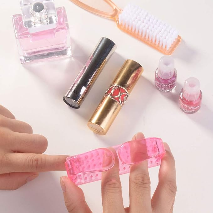 6 PCS Handle Grip Nail Brush,Hand Fingernail Cleaner Brush Manicure Tools Scrub Cleaning Brushes for Toes and Nails Cleaner (Multicolor)