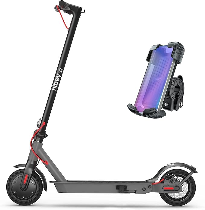 Hiboy S2/S2 MAX Electric Scooter, 350/500W Motor, 8.5/10" Tires, 17/40.4 Miles Range E Scooter, 19 Mph Folding Commuter Electric Scooter for Adults