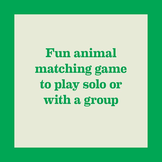 CHRONICLE BOOKS Wildlife Memory Game