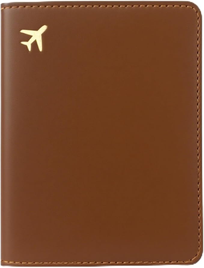 Passport Holder for Travel, RFID Blocking Waterproof PU Leather Travel Passport Cover Case Wallet