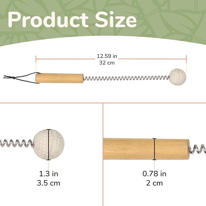 BambooMN 12.5 Inch Bamboo Wooden Metal Bongers for Stress Relief, 20 Units