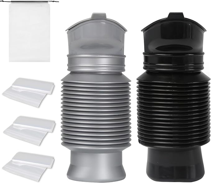 Pee Bottles for Men,Portable Urinal for Men,Collapsible Urine Bottle 750ML | Car Urinals for Men and Women,Emergency Urinal Bottle Shrinkable Pocket Toilet for Travel,Camping,Traffic Jam,Road Trips