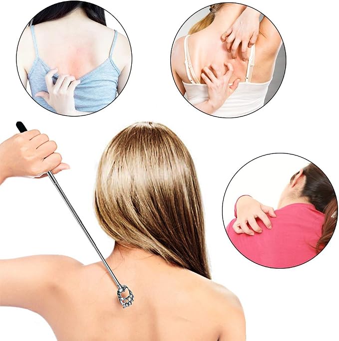 HOFASON Back Scratcher, Fathers Day Dad Gifts for Husband/Grandpa, Christmas Stocking Stuffers for Men/Women/Adults, Bear Claw Back Scratcher Portable Extendable, Novelty Idea Funny Men Small Gifts