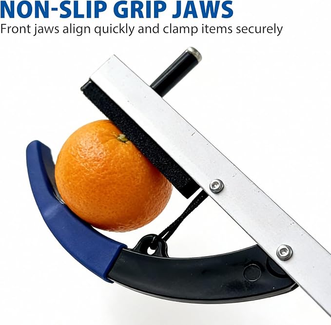 Blue Jay 32" Reacher Grabber Tool for Seniors, 2 Pack - Sturdy Non-Folding Pick Up Stick with Magnetic Tip, Lightweight Long Reach Assist for Elderly, Mobility, & Surgery Recovery