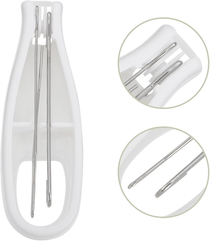 Balacoo Zipper Puller and Button Hook Dressing Aid Tool for Arthritis and Disabled Hands Non-Slip Handle for Easy One-Hand Operation Comfortable Senior Dressing Helper for Shirts Coats and