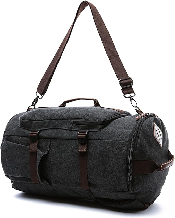 IT'SCARL Large backpack for men, Backpack for travel, Mens backpack,Waterproof, Carry on, Big bag, Short distance business trip work bag (black)