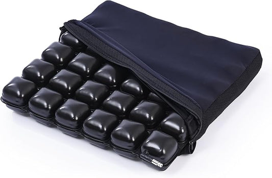 Air Cushions for Pressure Sores on Buttocks – Inflatable Wheelchair Seat Cushion for Pressure Relief - 17 Inches Coccyx Cushion for Tailbone Pain