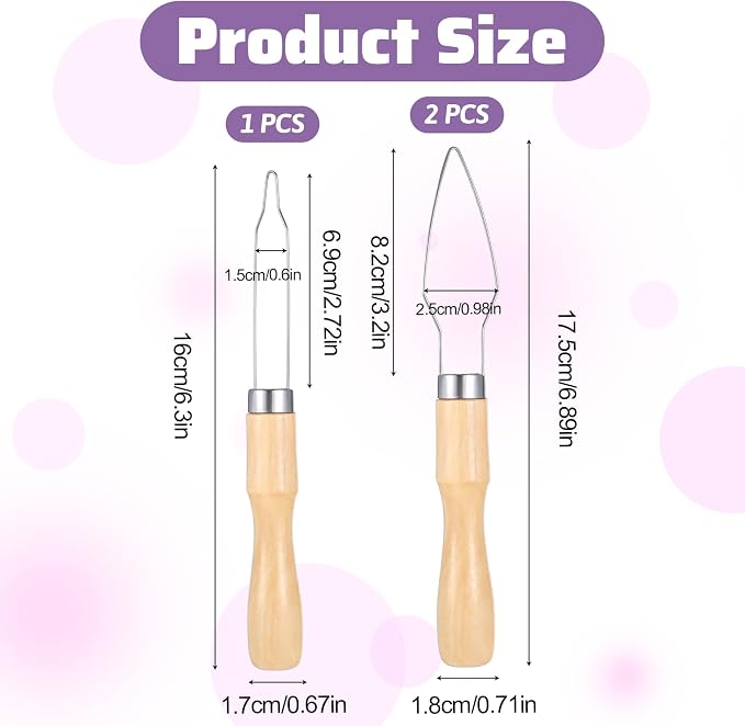 3 Pack Button Hook Assist Device, Dresses Assist Tool for Seniors Wedding Dress Button Hook Tool with Easy-Grip Wooden Handle Buttons for Shirts, Coats, One Hand Dressing Aids for Limited Dexterity