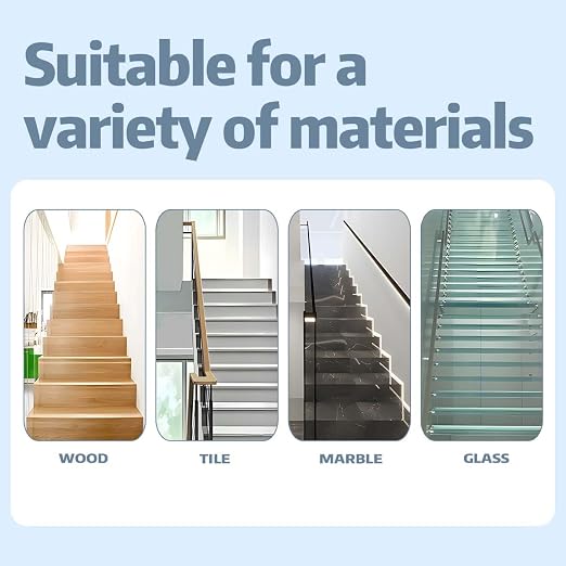 Stair Carpet Treads 1PCS, 30"X30" Indoor Safety Stair Treads for Wooden Steps, Non Slip Silent Stair Carpet, Pet-Friendly Stair Decoration Carpet, Colorful