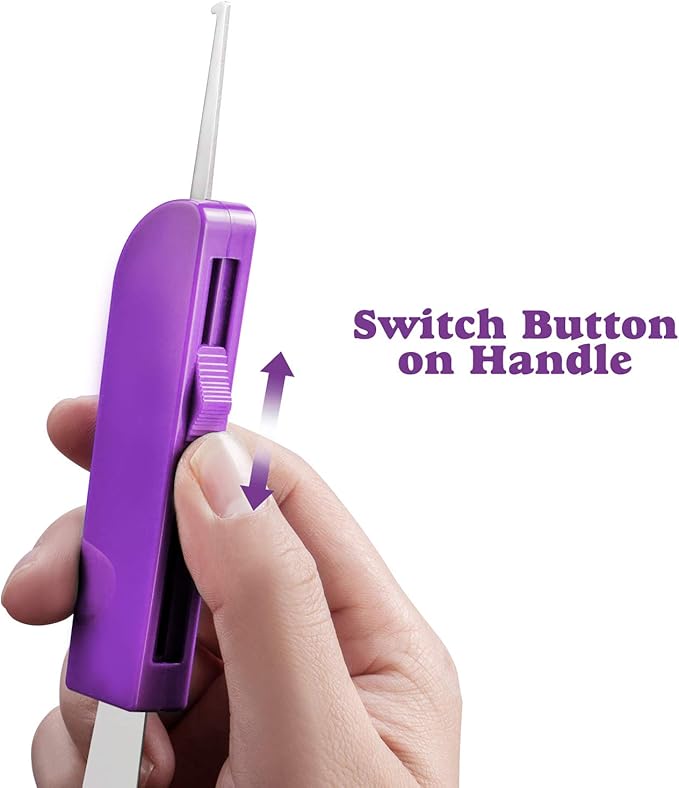 Medarchitect Right Hand Pill Counting Tray with Spatula (Purple)