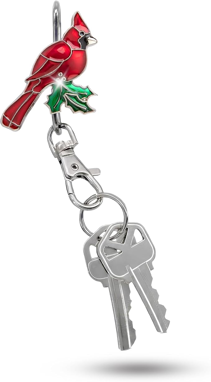 Women’s Bag Charm Key Finder, Car Keychain Hook, Cute Purse Organizer & Tote Bag Accessories, Gifts for Mom - Original