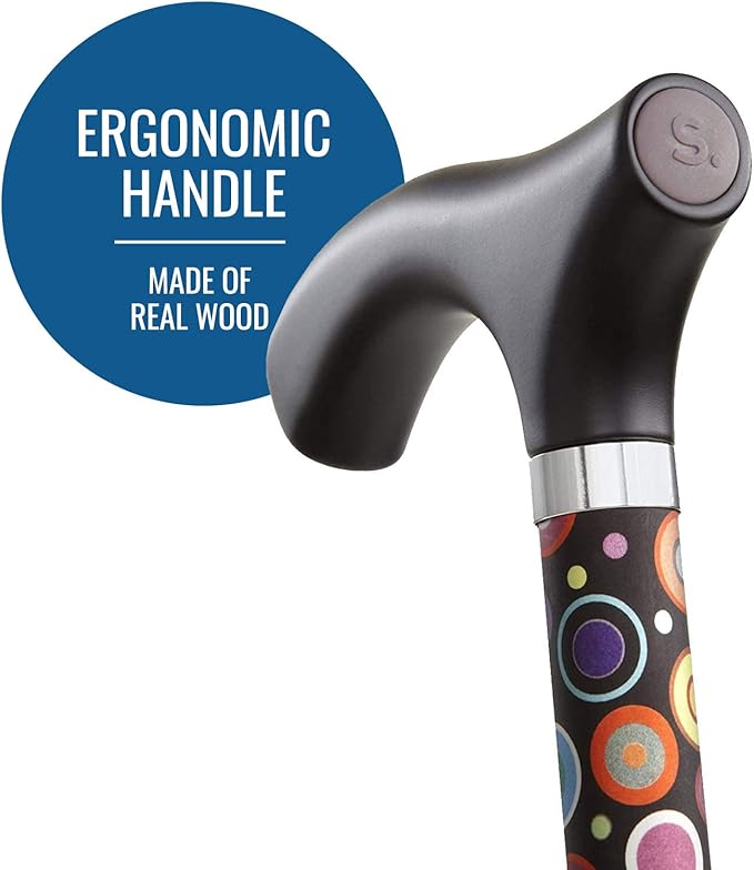 Switch Sticks Walking Cane for Men or Women, Foldable and Adjustable from 32-37 Inches, FSA and HSA Eligible