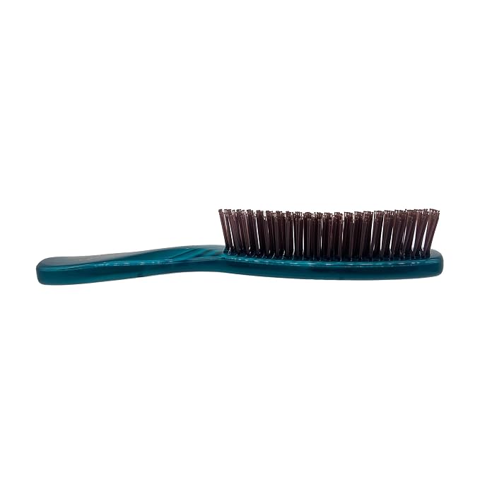 Phillips Brush Light Touch 6 Detangling Hair Brush, Full Size Emerald Green | Flexible Nylon Bristles, Gentle Detangling & Smoothing for All Hair Types, 7.75 Inch Daily Use Hairbrush