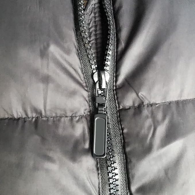 Mizeer Zipper Pull Replacement for Small Holes Zipper, Detachable Zipper Tab Repair for Clothing Jackets Boots