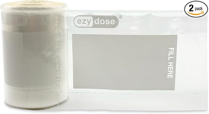 Ezy Dose Disposable Pill, Vitamin, and Medicine Organizer Pouches, Pocket Sized and Easy to Use Seal Bags, 400 Count, BPA Free