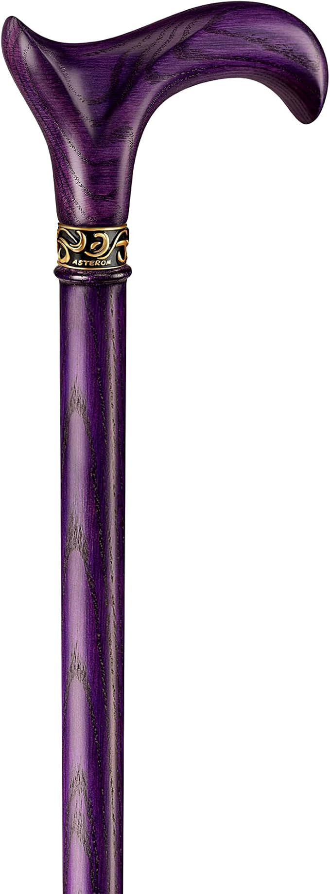 Asterom Walking Cane - Handmade, Ergonomic, Wooden - Canes for Men & Women - Walking Sticks for Seniors, Unique, Wood