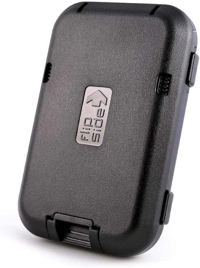 Flipside Wallets 4 RFID Blocking Wallet for Men with Removable Money Clip - Slim, Secure and Crush Resistant
