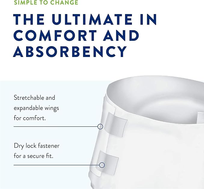 Prevail Per-Fit Daily Briefs, Incontinence, Disposable, Maximum Plus Absorbency, XL, 15 Count, 1 Pack