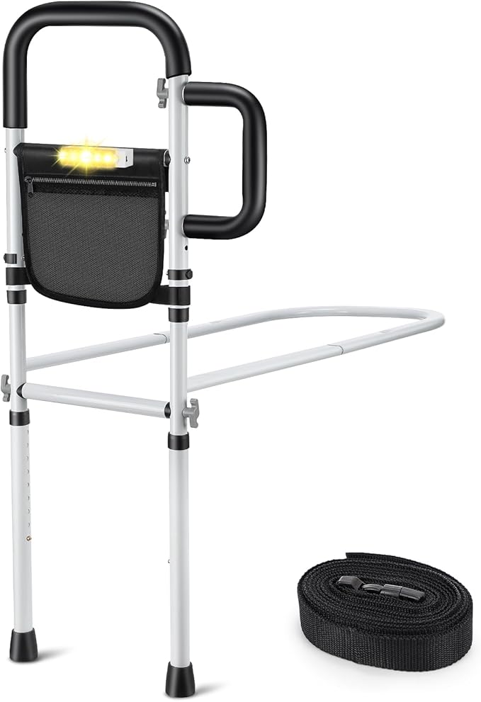 EDIFOLLY Bed Rails for Elderly Adults Safety，Bed Assist Rails for Seniors Adjustable