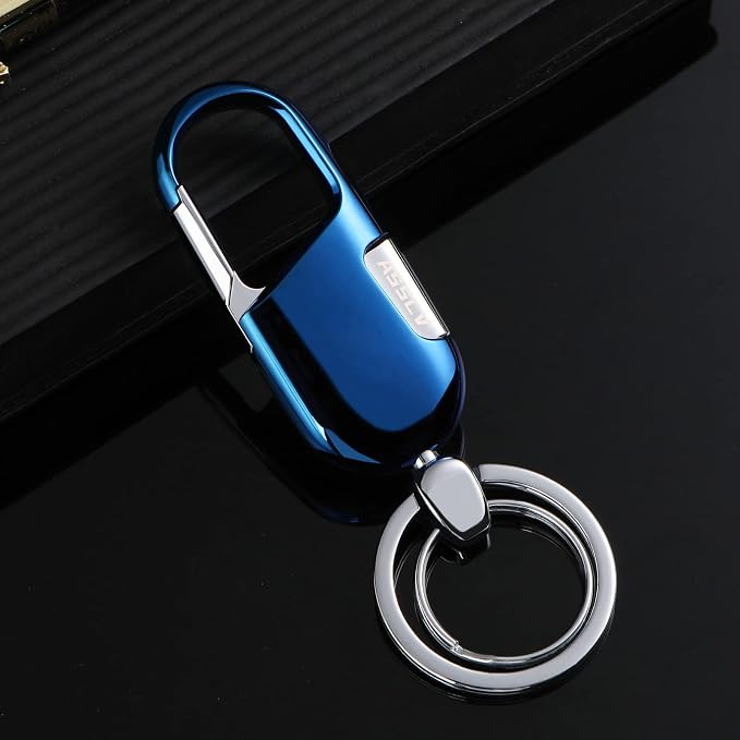 Car Keys Keychain, Heavy Duty Keychains,Car Key Fob Accessory For Men and Women,With Elegant Metal Box