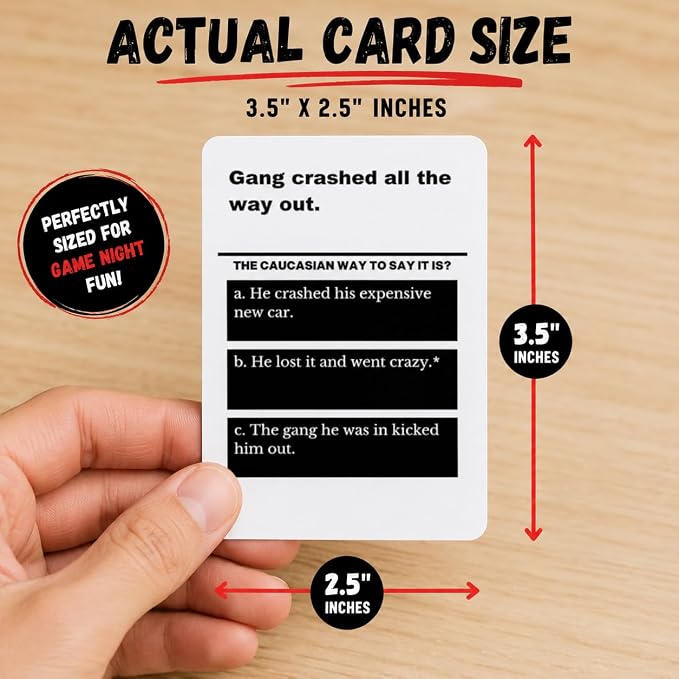 99 Black Slang Phrases – A Funny Card Game that Helps You Learn the Slang Everyone Else Already Knows