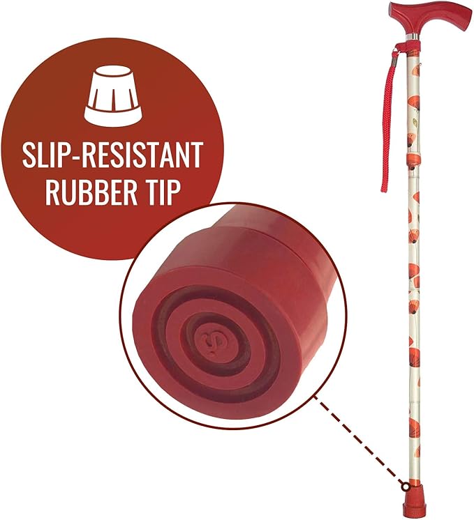 Switch Sticks Walking Cane for Men or Women, Foldable and Adjustable from 32-37 Inches, FSA and HSA Eligible