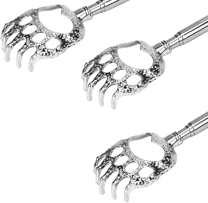 HOFASON Back Scratcher, Fathers Day Dad Gifts for Husband/Grandpa, Christmas Stocking Stuffers for Men/Women/Adults, Bear Claw Back Scratcher Portable Extendable, Novelty Idea Funny Men Small Gifts