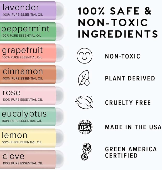 MOXĒ Smell Training Kit, Made in USA, 8 Essential Oils, Olfactory Regeneration, Helps Restore Sense of Smell, Natural Therapy for Smell Loss (Phase 1 & Phase 2 Bundle)