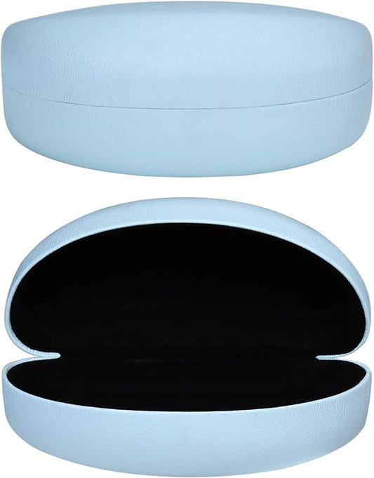 molshine Hard Shell Sunglasses Case,Classic Large Glasses Case for Sunglass,Eyeglasses with Cleaning Cloth,Pouch