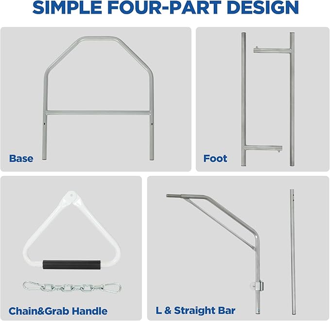 Trapeze Bar for Bed Mobility, Free Standing Trapeze Bar, Assisting Patient and Elderly in Bed, Strong and Work Well